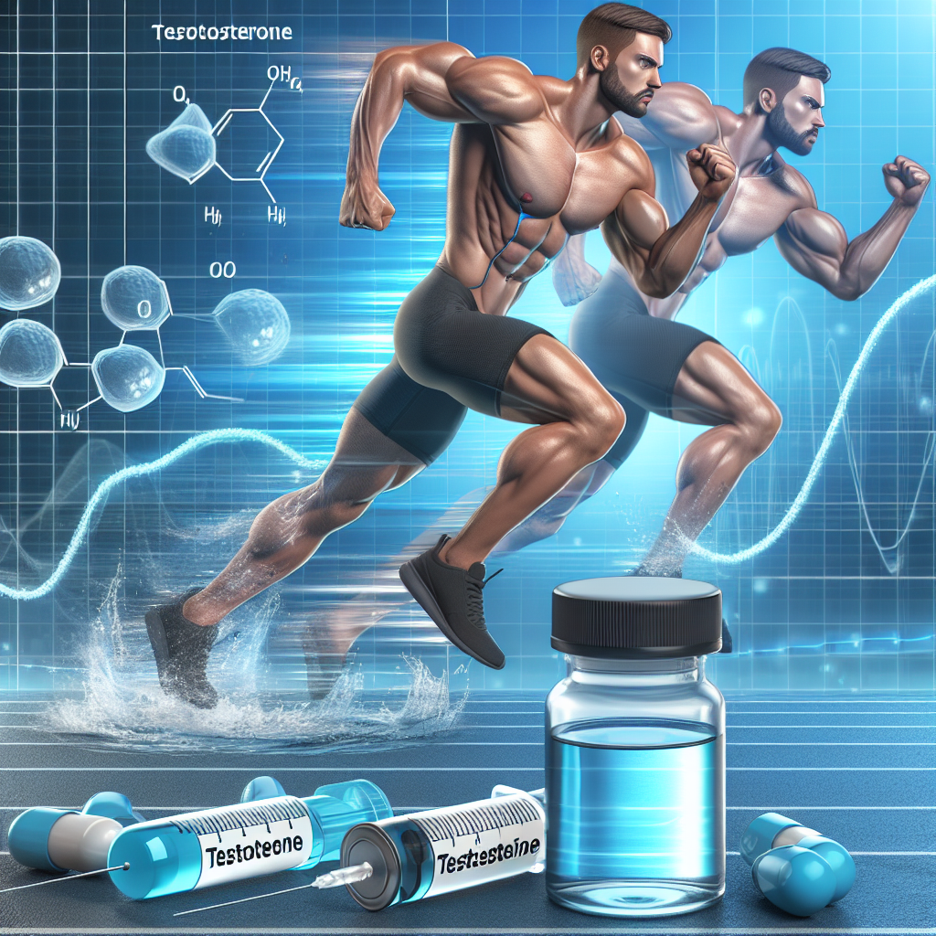 Come la sospensione acquosa di testosterone influisce sul recupero muscolare negli sportivi