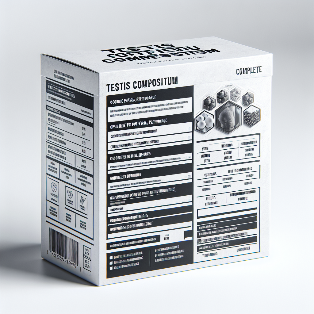 Testis Compositum: un integratore completo per ottimizzare le prestazioni fisiche